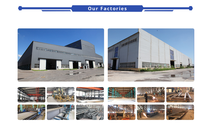 Pre Manufactured Warehouse Steel Portal Frame Building Self Storage Steel Structure Building