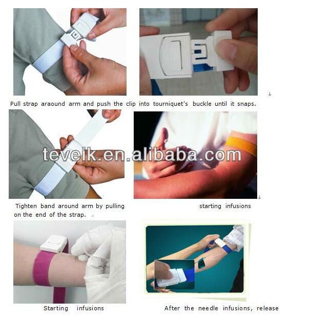 Environment Friendly Disposable Latex Free Medical Tourniquet Medical Splint