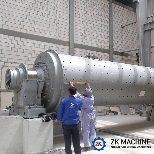 Cement Plant Ball Mill Rock Crusher Magnesium Continuous Ball Mill 20TPH