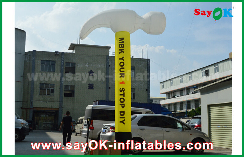 Air Tube Dancer Customized Inflatable Air Dancer / Inflatable Axe For Advertisement