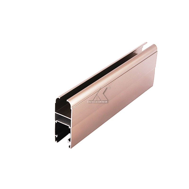 Track Sliding Aluminum Window Extrusion Profiles T8 PVDF Finish