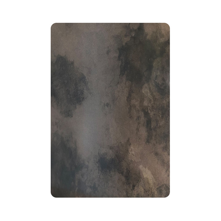 Antique Black 304 430 Textured Decorative Stainless Steel Sheet 1500mm Width