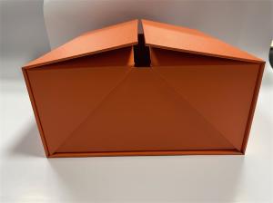 Quality Sturdy Collapsible Paper Box With Magnetic Closure Rectangular Cardboard for sale