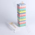 Educational Wooden Building Blocks Set 54 Pieces Montessori Toy