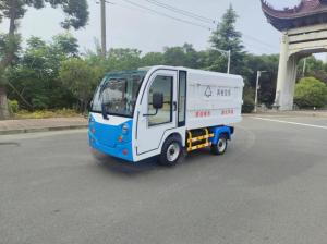 Quality Electric Four Wheel Garbage Collection Truck New Energy Sanitation for sale