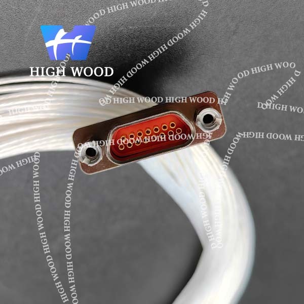 J30J SERIES MICRO-D Rectangular Connectors, J30J-15ZKP-1000 Length1000mm