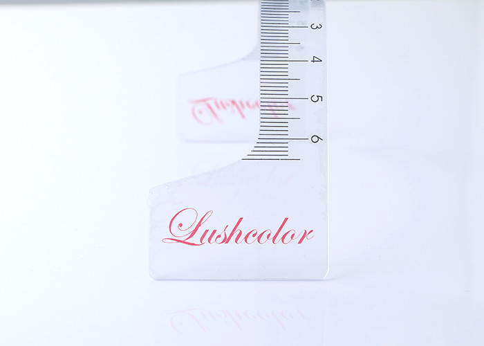 Permanent Makeup Tattoo Accessories Microblading Plastic Eyebrow Ruler 22 CM