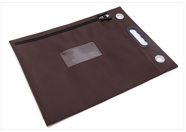 CROSS BORDER SOLID COLOR OXFORD CLOTH TICKET DOCUMENT BAG DOCUMENT BAG TICKET BAG DELIVERY BAG VOUCHER BAG A4 PAPER BAG