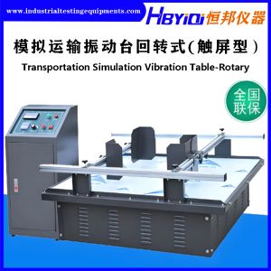 Quality Touch Screen Vibration Testing Machine Simulated Transportation Shaking Table for sale