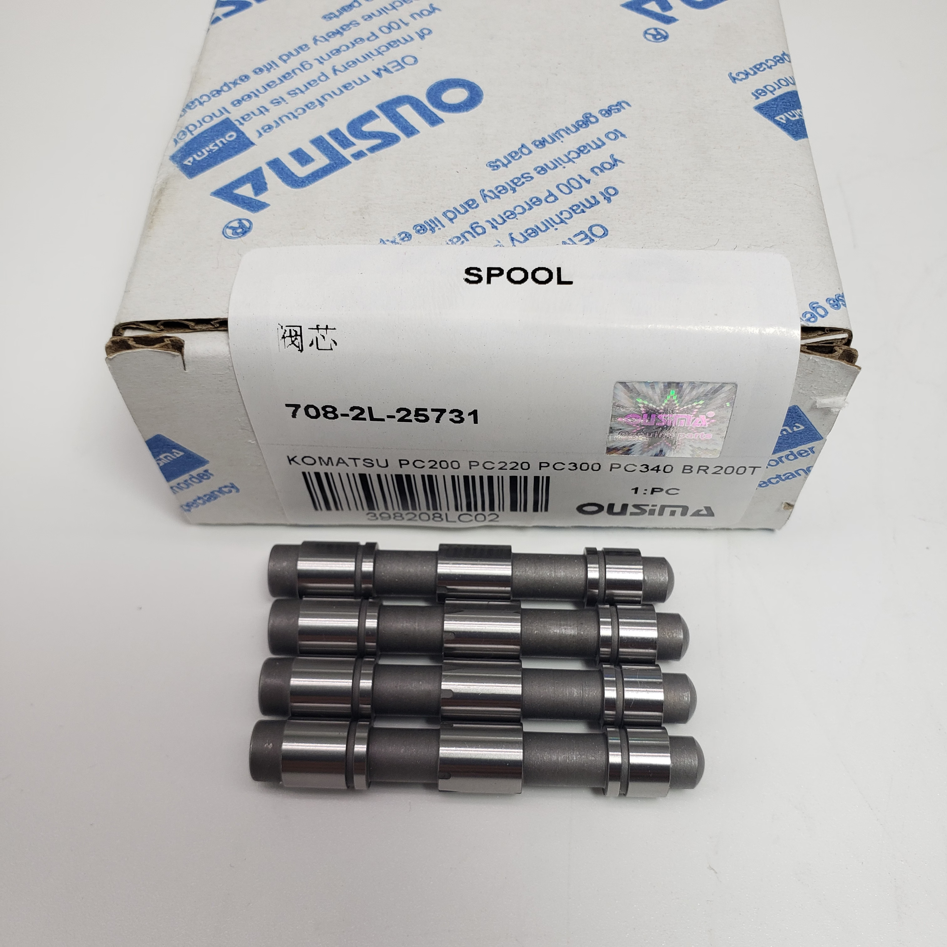 Spool 708-2L-25731 For Komatsu PC200 PC240 PC350 PC400 BR200T