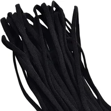 Quality Breathable Face Mask Elastic Ear Loop White Polyester Spandex for sale