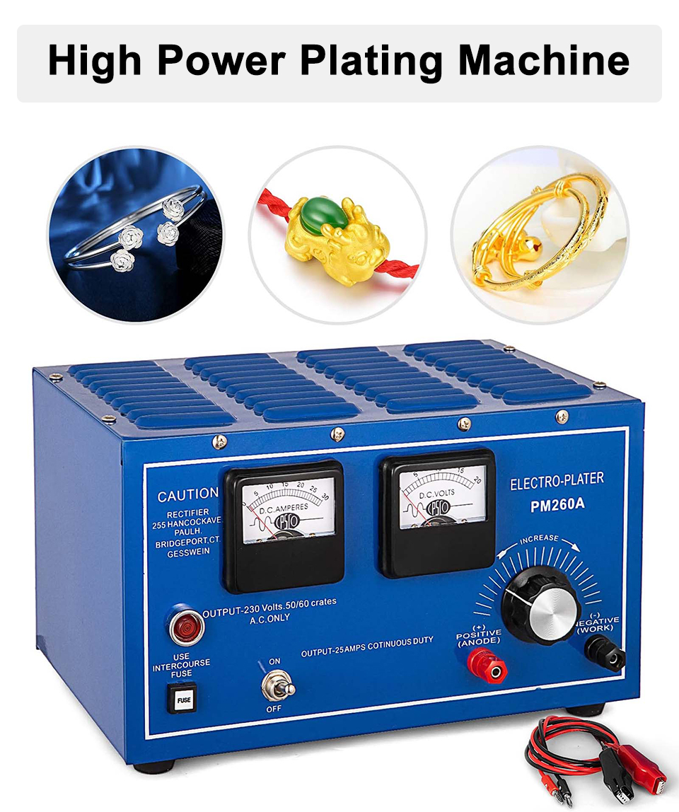 30A Jewelry Plating Machine Jewelry Electroplating Equipment 110/220V
