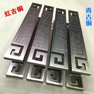 China Luxury stainless steel glass door handle ,Hotel pull handle customized size and color on sale