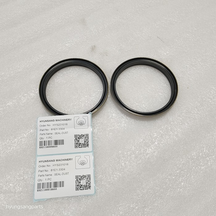 Excavator Parts Dust Seal 81E1-3304 81E1-3301 For R360LC3 R210LC7 R210LC9