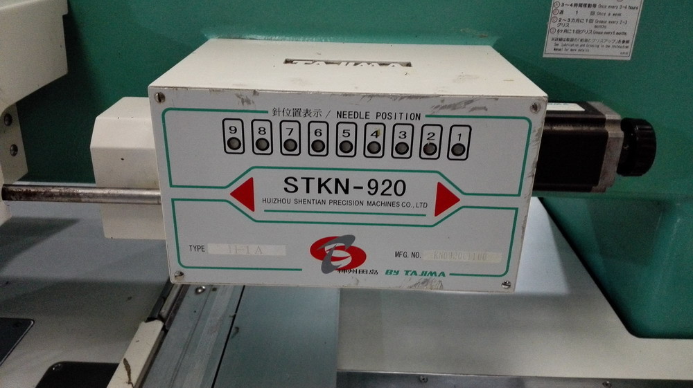 20 Heads 9 Needles Used Tajima Embroidery Machine STKN-920 Product in 2005