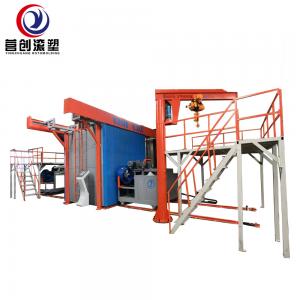 Quality Fabricated Structure 7000L Shuttle Type Rotomoulding Machine for sale