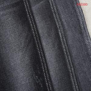 Quality Black Heavy Cotton Spandex High Stretch Denim Fabric for Women Jean Pants for sale
