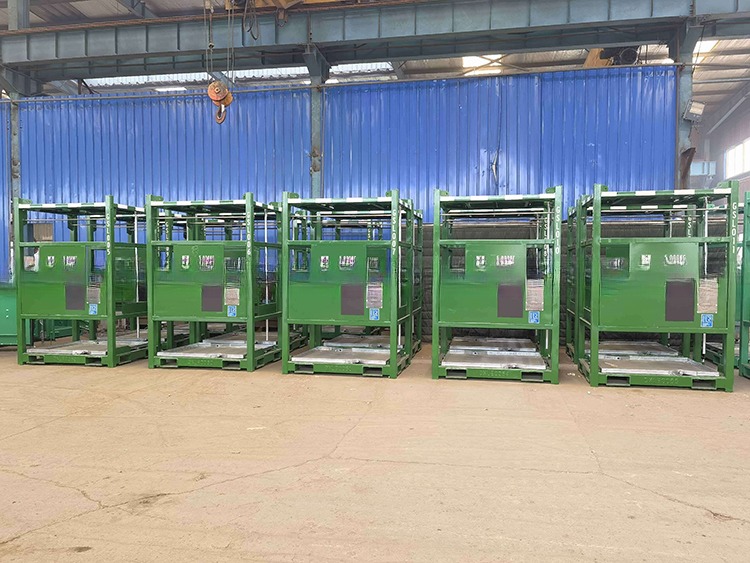 Customized 550GAL DNV 2.7-1 Standard Offshore Steel IBC Tank Container with Lifting Frame Condition Certified by CSC and BV