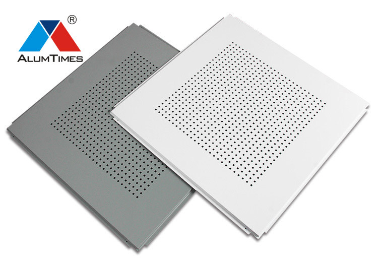 Beveled Edge Fireproof Ceiling Tile , Lay In Panel Ceiling 585×585