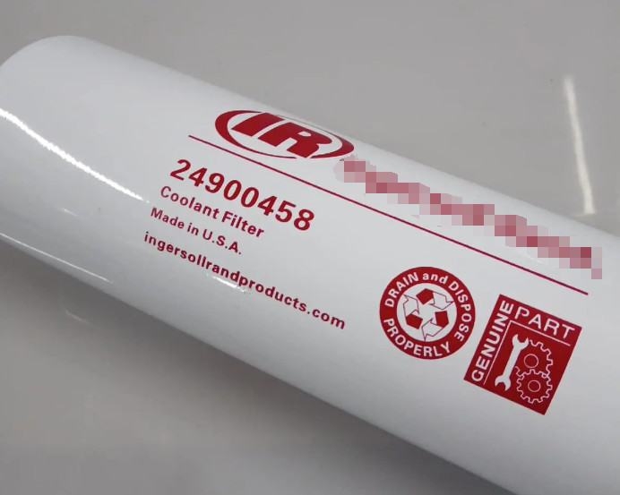 Ingersoll Rand 24900458 High Quality Metal Coolant Filter Industrial Screw Air Compressor Spare Parts New Used Directly for