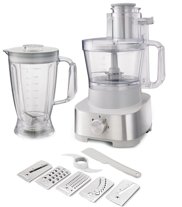 Food Preparation Stainless Steel Food Processor 1000W XL Bowl
