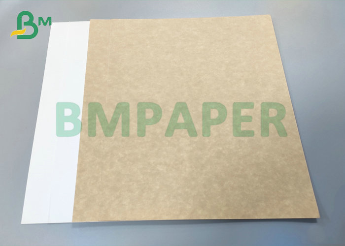 265gsm 350gsm Glossy White Coated Kraft Back Paper Food Box Board 70 x 100cm