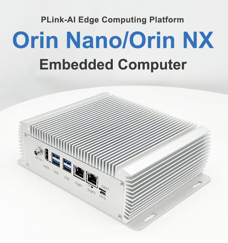 Nvidia Jetson Orin NX 8G AI Industrial Ipc Embedded 256G SSD Smart Edge Computing
