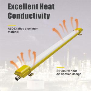 Quality Explosion Proof Linear LED Light Fixture 20W 40W 60W 75W For Industrial Factory Place for sale