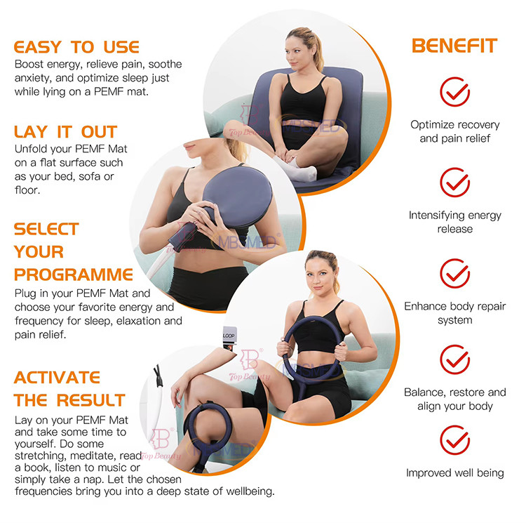 Magnetotherapy Pemf Loop Mat Terahertz Magnetic Therapy Device