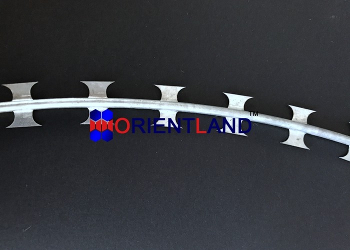 BTO-11 BTO-10 Concertina Razor Wire Barbed Tape Concertina Coils