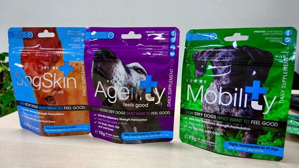 Zip Round Bottom Plastic Stand Up Pouches For Meat FDA Approved Air Proof