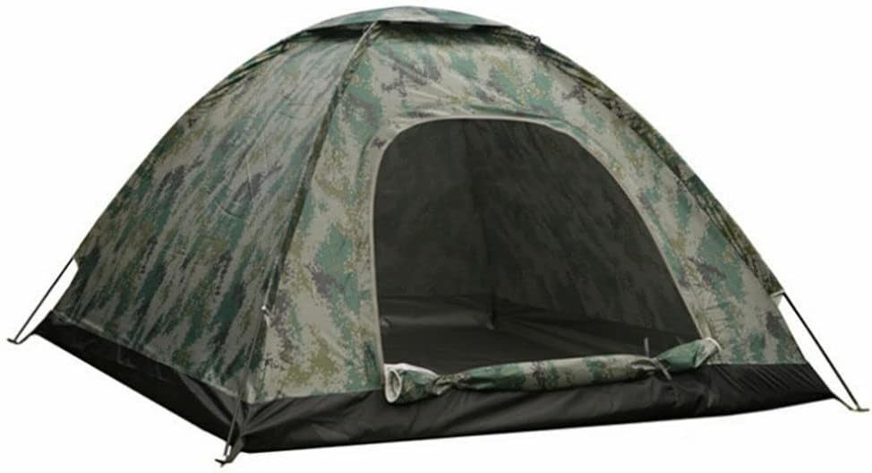 Camouflage Tent, Hiking Camping Full Coverage Tent for Outdoor Accessories, Camouflage Hiking Camping Fishing Tent