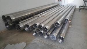 Wedge Wire Screen Tube / Dewatering Well Screen / Johnson Screen Pipe /  Stainless Steel Slot Screens / V Wire Screens