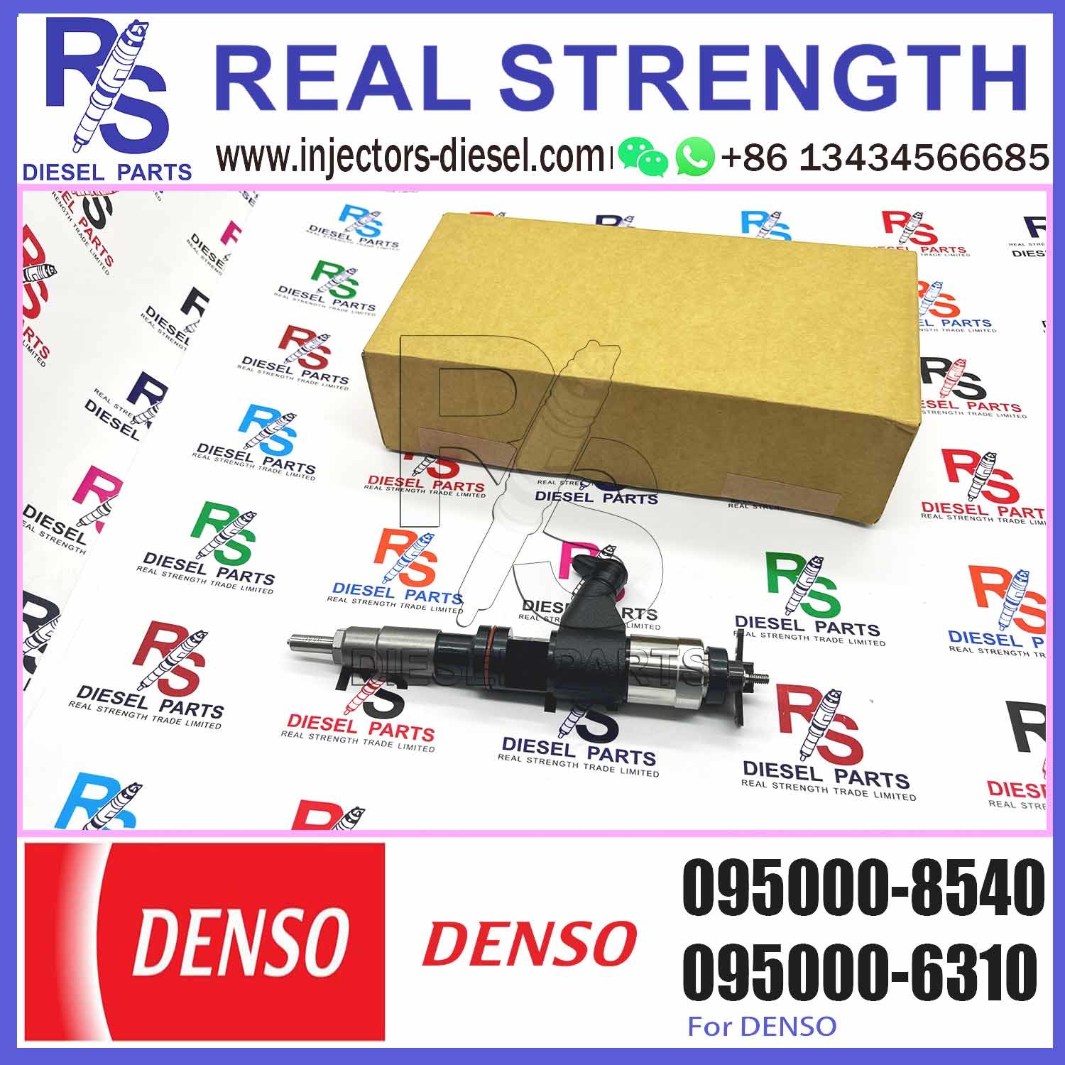 095000-6320 095000-8540 095000-6310 095000-6311 095000-8940 ELIC Engine Common Rail Fuel Injector RE530361 RE541108 RE53
