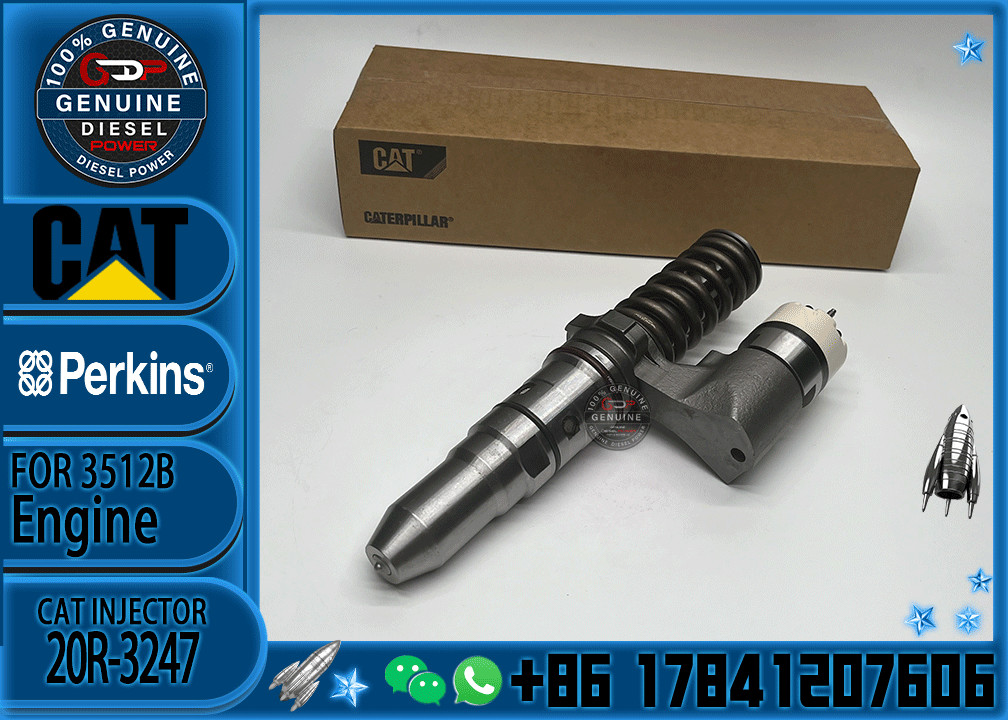 Cat 3516C 3512C Engine Injector diesel common Rail Fuel Injector 392-0225 20R-3247 for Caterpillar 3920225 20R3247