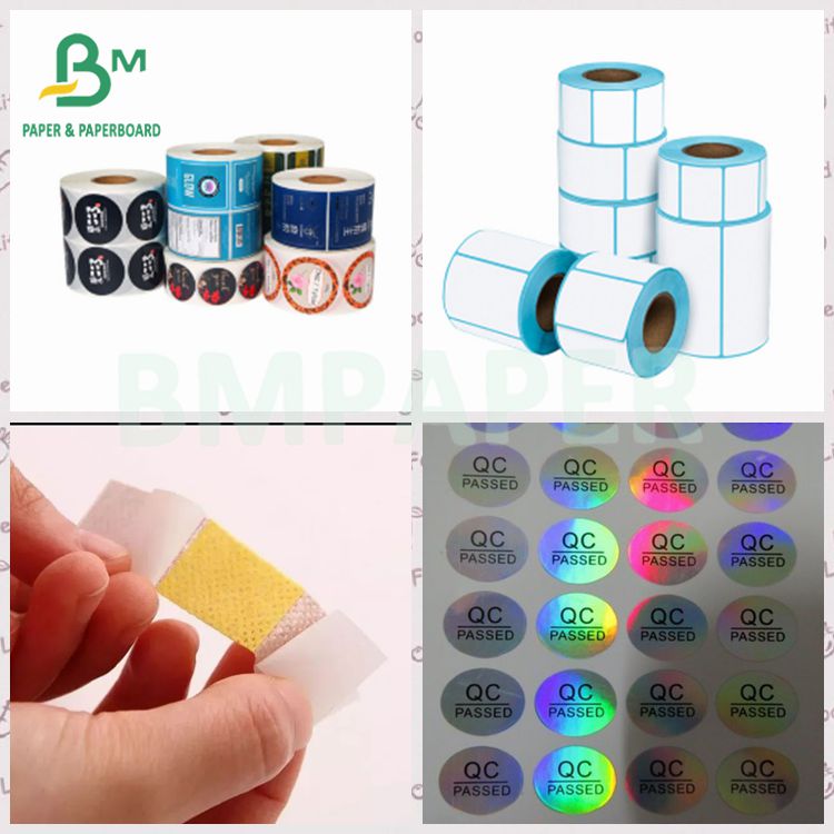 Recyclable Smooth 60gsm Uncoated Blue Release Paper For Sticker