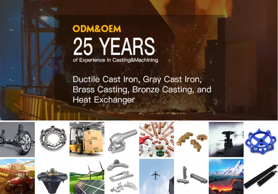 Ductile Iron Resin Sand Casting for Machinery Spare Parts
