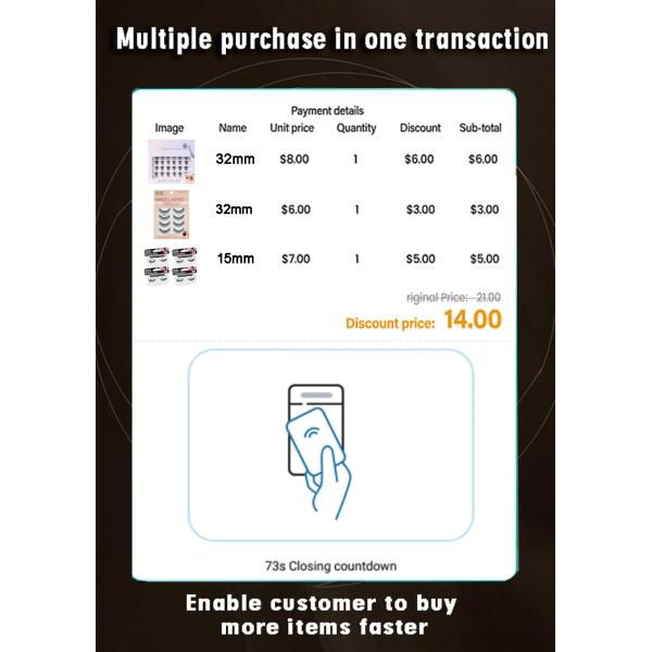 New Design Digital Screen Beauty Products Vending Cosmetics Eyelash Lipstick Vending Machine