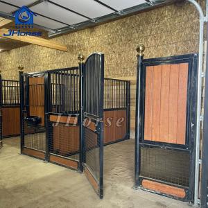 Quality Heavy Duty Steel Horse Stall Panels 1/4 Inch Easy Assembly 4 Set for sale