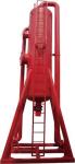 Quality 1200mm Mud Gas Separator Rig Circulating System Simple Structure for sale