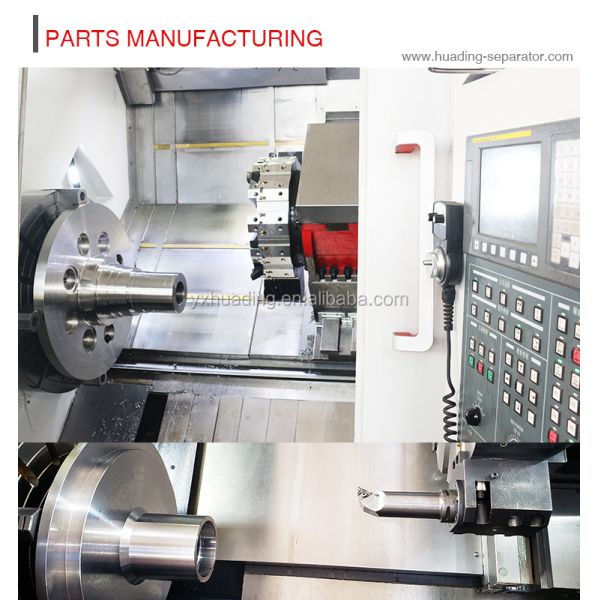 Huading Separator manufacturing facility and equipment