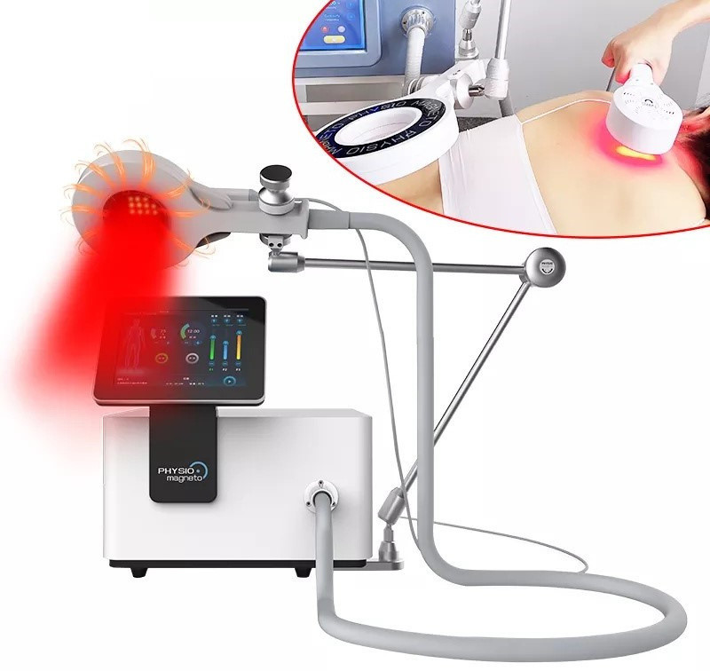100-300 Khz Air Cooling Magneto Therapy Machine Sport Injuries Joint Pain Relief Physio