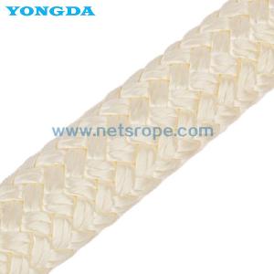 Quality High Strength Abrasion Resistant Polyamide Filament Double Braided Rope for sale