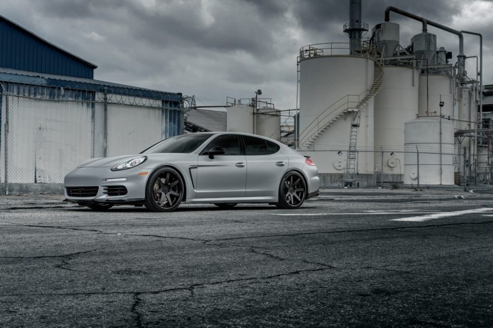Elegant Shiny Finish Porsche Forged Wheels Durable 21inches Super Concave