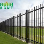 Elegant Exquisite Tubular Steel Fence Guardrail Custom Design Residential Garden