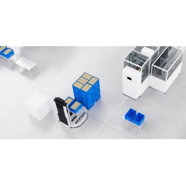VFR-CL2,VNA Fork-type AMR,Very Narrow Aisle Fork-type Autonomous Mobile Robot CL Serie stype 2 for Warehouse Pallet Stacking And Handling
