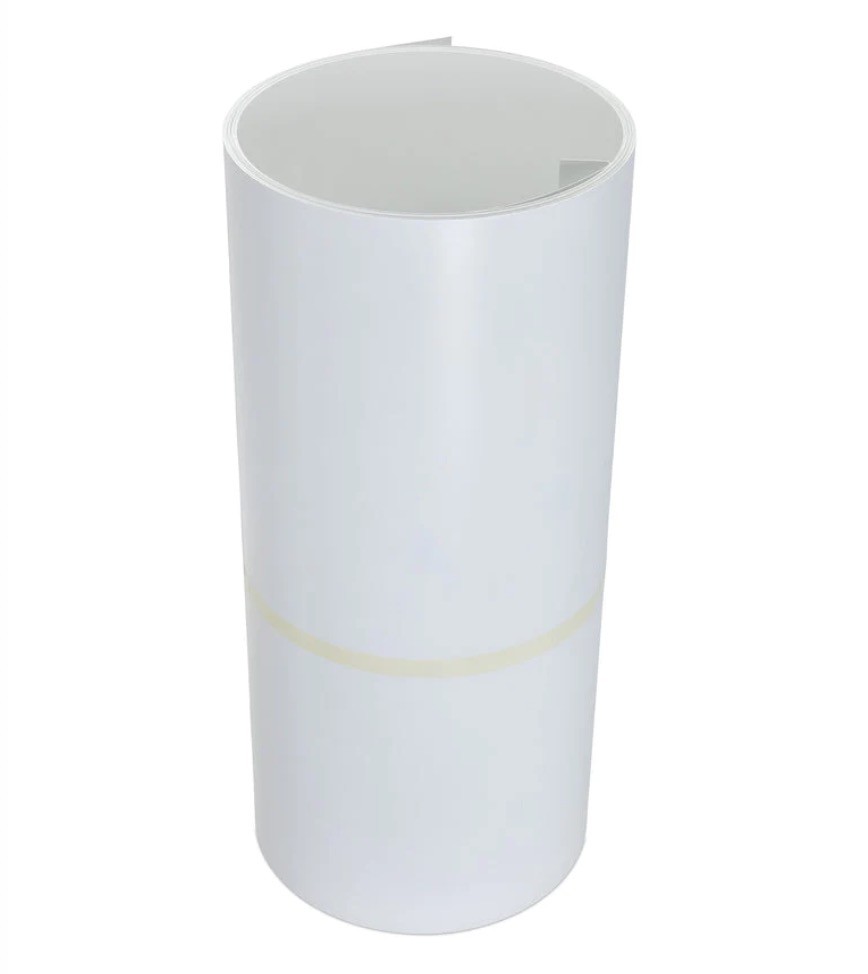 Alloy3105 0.019" x 14"In x 50Ft White/White Color Flshing Roll Colord Aluminum Trim Coil For Gutter & Siding Accessories
