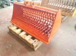 Mini Shovel 1T Excavator Skeleton Bucket For Ship