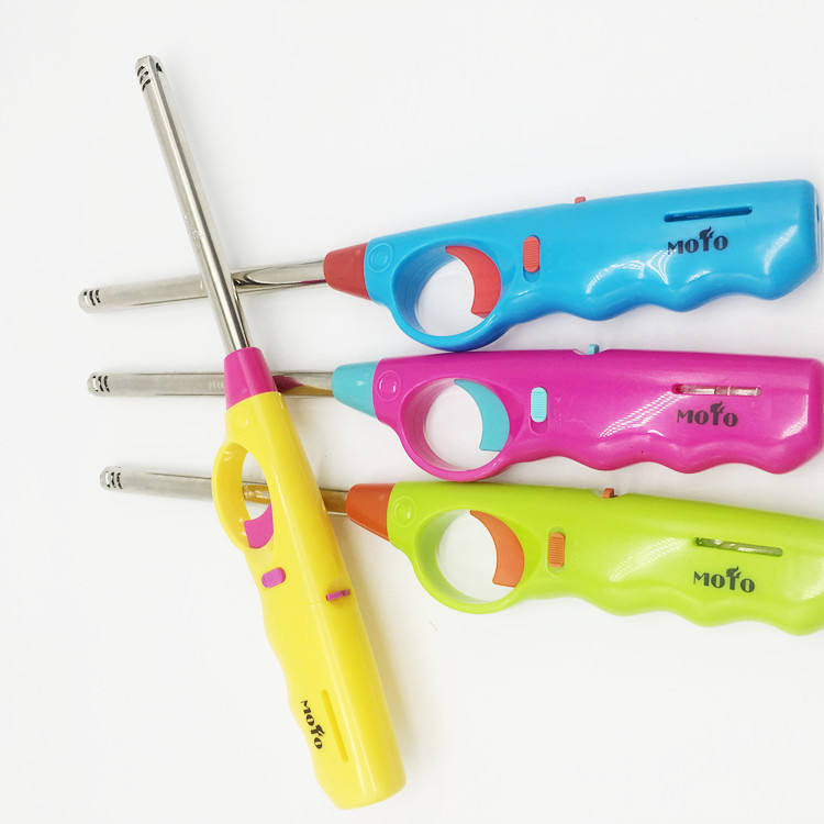 2022new Develop Competitive Kitchen Refillable Long Gas BBQ Lighter with Metal Tube Dy-B009