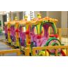 Buy cheap 4 Carriages Cartoon Amusement Train Ride For 14 Kids from wholesalers
